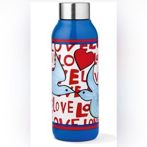 Brighton Love Doves Stainless Steel Water Bottle| 18 oz
